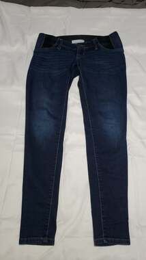 Isabel Maternity by Ingrid & Isabel Skinny Jeans Dark Wash Size 00/24R